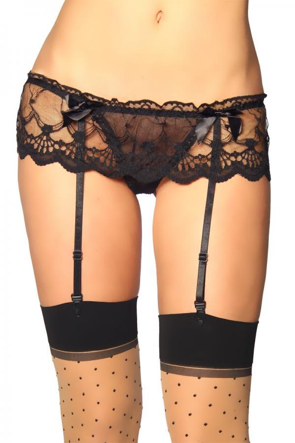 Strapsgürtel aus Spitze - Gentiuss