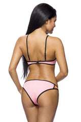 kontrastreicher Bügel-Bikini - Gentiuss