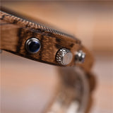 Stilvolle Uhr aus Zebraholz für Charakterstarke Männer - Gentiuss