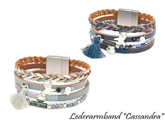 Damen Lederarmban Cassandra - Gentiuss