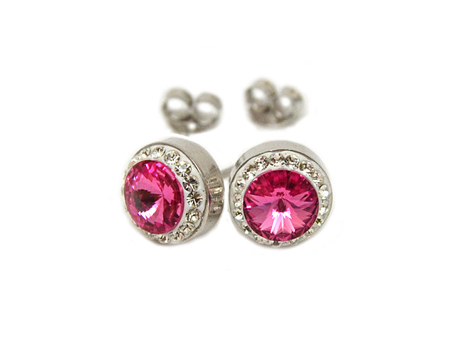 Damen Silberohrstecker Swarovski - Gentiuss