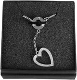 Edelstahl Damen Ankerkette mit Herz Anhänger - Gentiuss