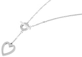Edelstahl Damen Ankerkette mit Herz Anhänger - Gentiuss