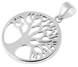 925/-Echt Silber Lebensbaum Anhänger - Gentiuss