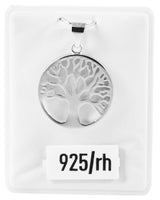 925/-Echt Silber Lebensbaum Anhänger - Gentiuss