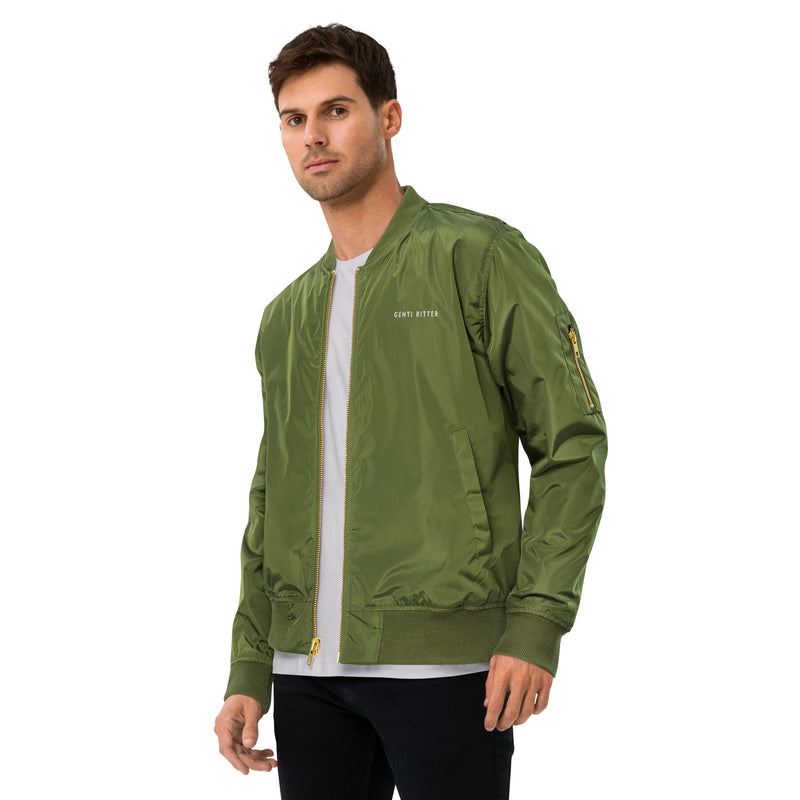 Premium Recycelte  Herren Bomberjacke - Genti Ritter