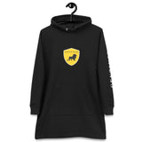 Damen Hoodiekleid aus umweltfreundlichen gekämmter Baumwolle 