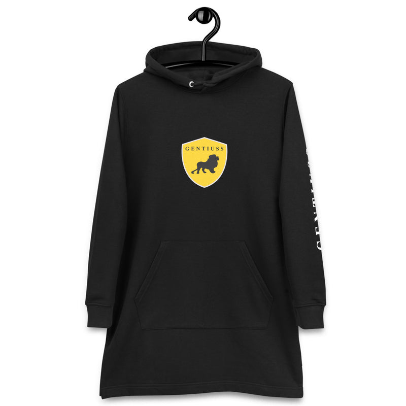 Damen Hoodiekleid aus umweltfreundlichen gekämmter Baumwolle 