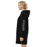 Damen Hoodiekleid aus umweltfreundlichen gekämmter Baumwolle 