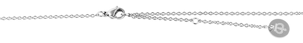 Edelstahl Damen Ankerkette und Anhänger - Gentiuss