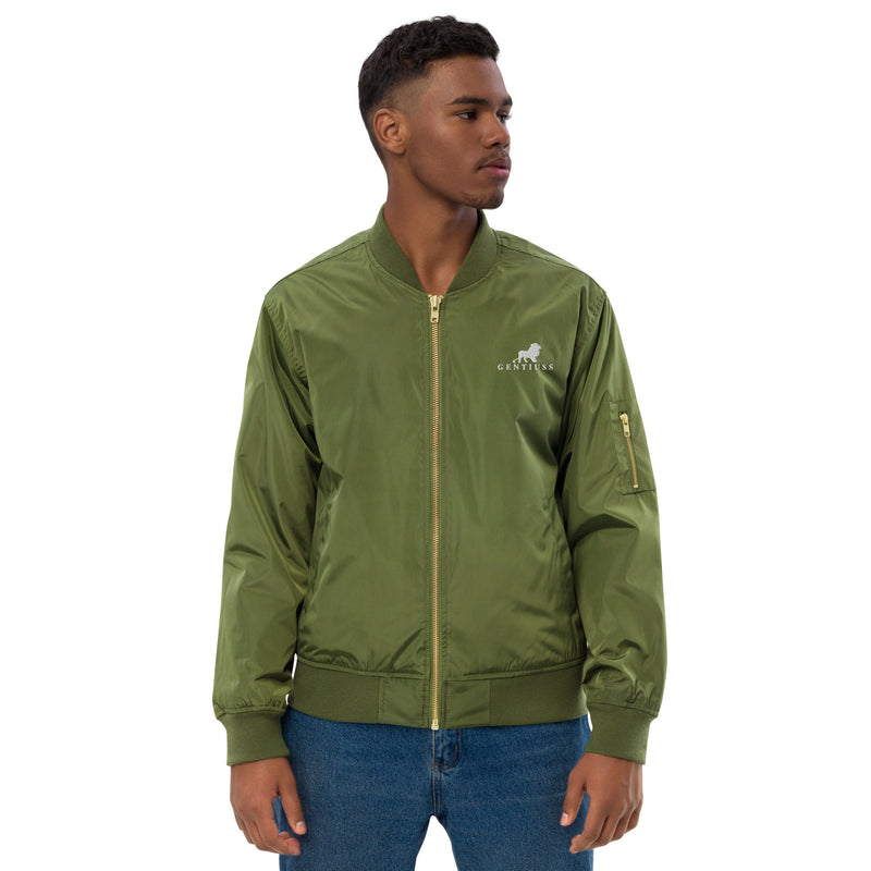 Premium Recycelte Bomberjacke von Gentiuss