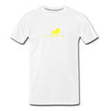 Männer Premium Bio T-Shirt - Weiß - Gentiuss