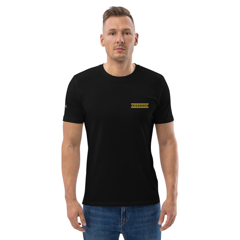 Herren-Bio-Baumwoll-T-Shirt-Gentiuss