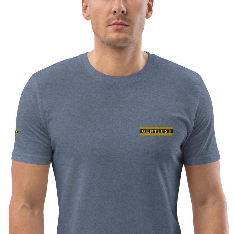 Herren-Bio-Baumwoll-T-Shirt-Gentiuss